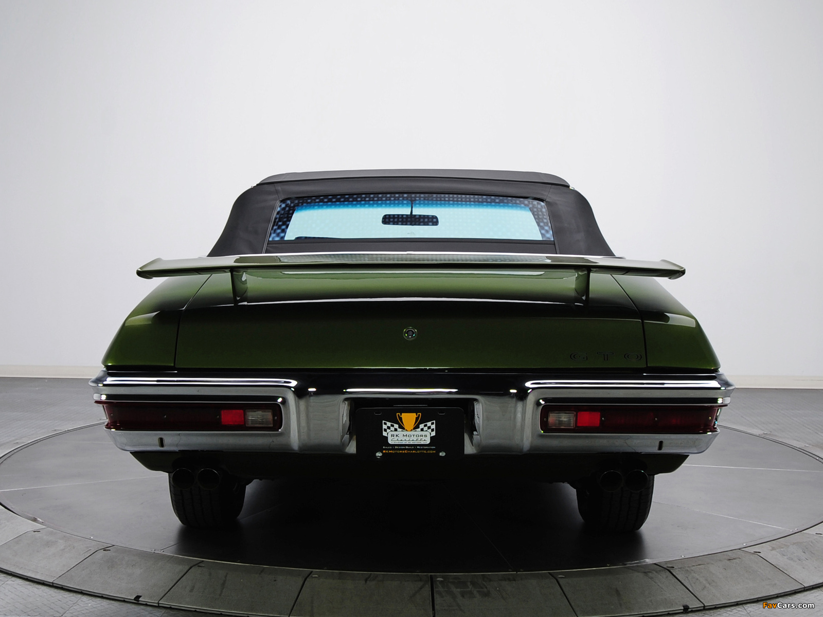 Photos of Pontiac GTO The Judge Convertible (4267) 1970 (1600 x 1200)