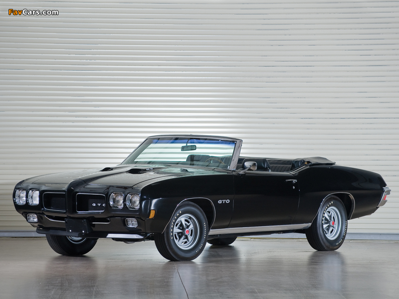 Photos of Pontiac GTO Convertible (4267) 1970 (800 x 600)