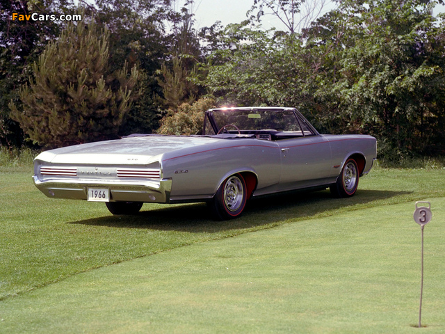 Pictures of Pontiac Tempest GTO Convertible 1966 (640 x 480)