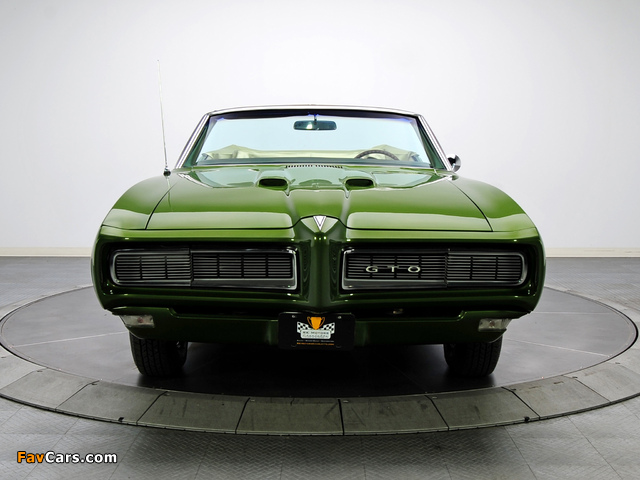 Pictures of Pontiac GTO Convertible 1968 (640 x 480)