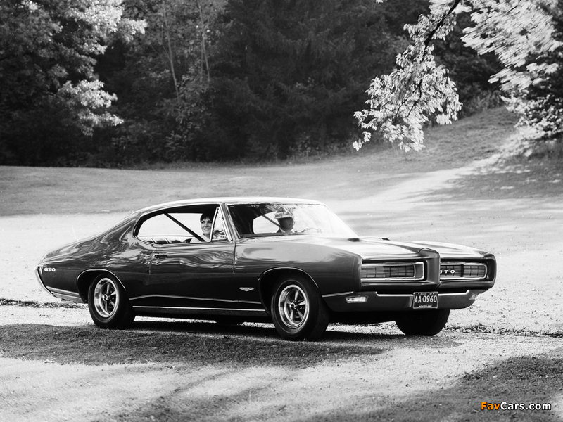 Pictures of Pontiac GTO Hardtop Coupe 1968 (800 x 600)