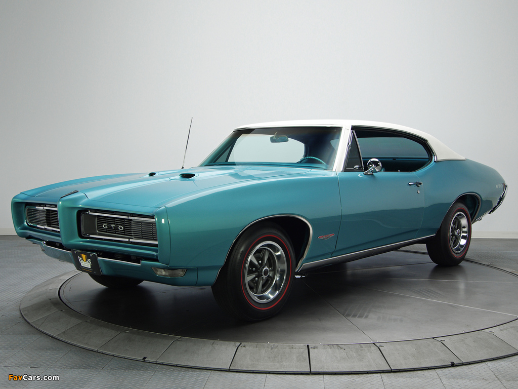 Pictures of Pontiac GTO Hardtop Coupe 1968 (1024 x 768)