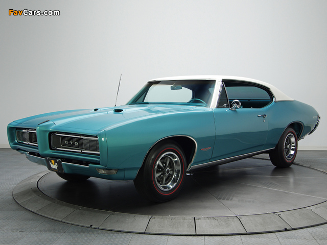 Pictures of Pontiac GTO Hardtop Coupe 1968 (640 x 480)