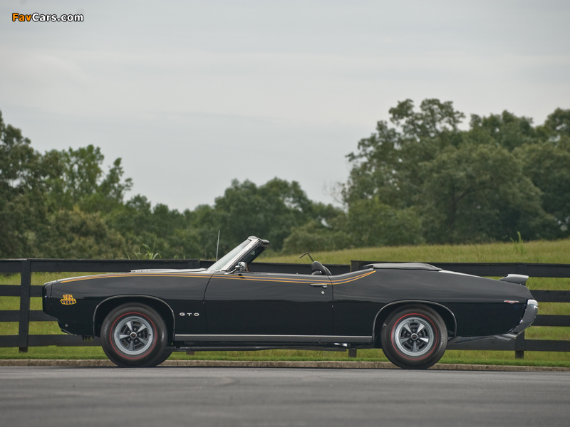 Pictures of Pontiac GTO Ram Air IV Judge Convertible 1969 (800 x 600)