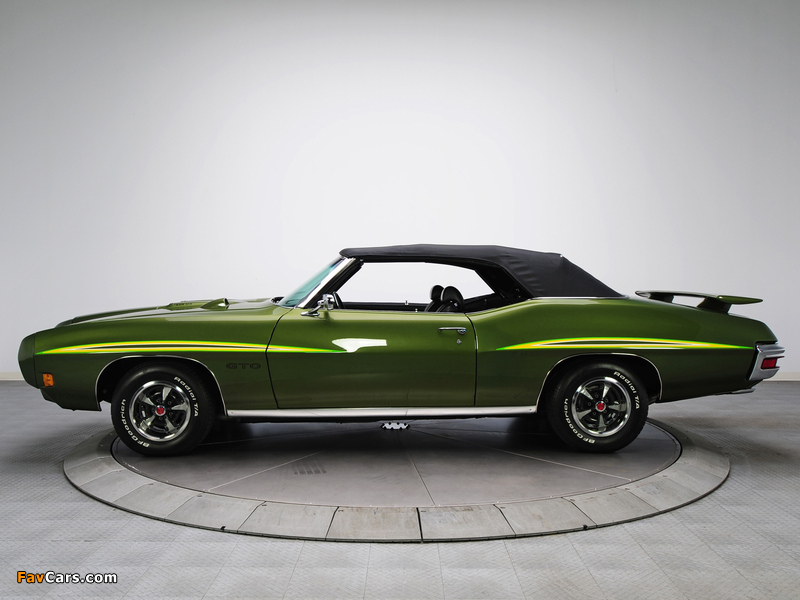 Pictures of Pontiac GTO The Judge Convertible (4267) 1970 (800 x 600)