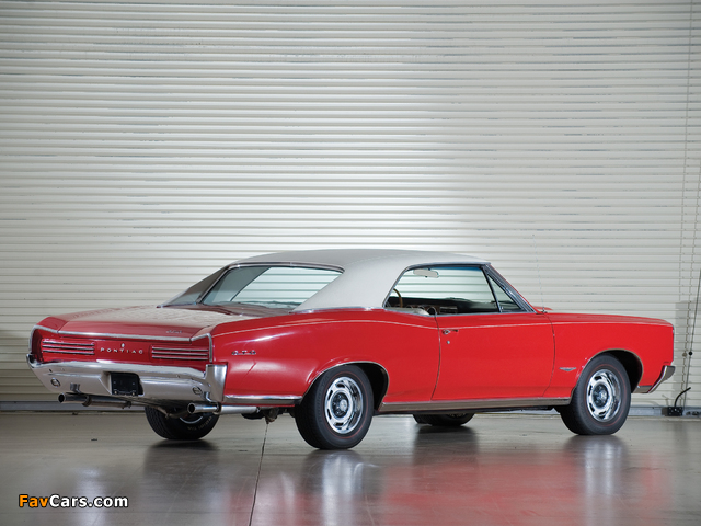 Pontiac Tempest GTO Hardtop Coupe 1966 photos (640 x 480)