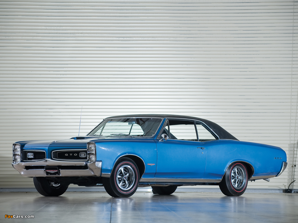 Pontiac Tempest GTO Hardtop Coupe 1966 pictures (1024 x 768)