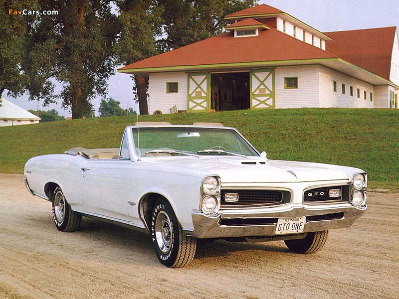 Pontiac Tempest GTO Convertible 1966 pictures (800 x 600)