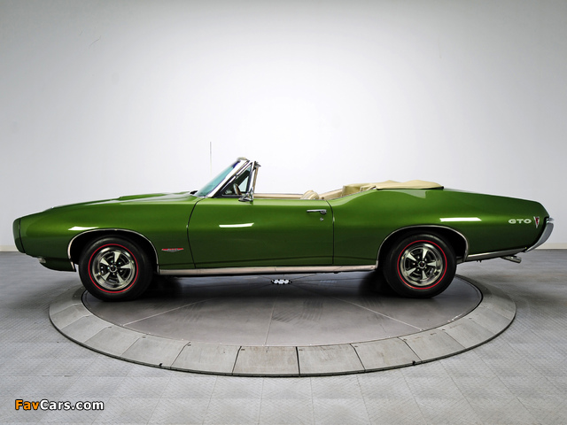 Pontiac GTO Convertible 1968 photos (640 x 480)