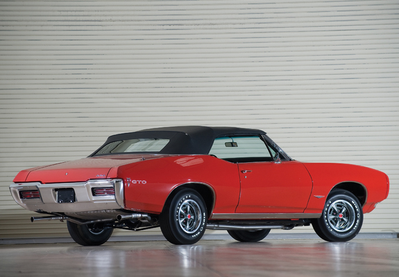 Pontiac GTO Convertible 1968 wallpapers