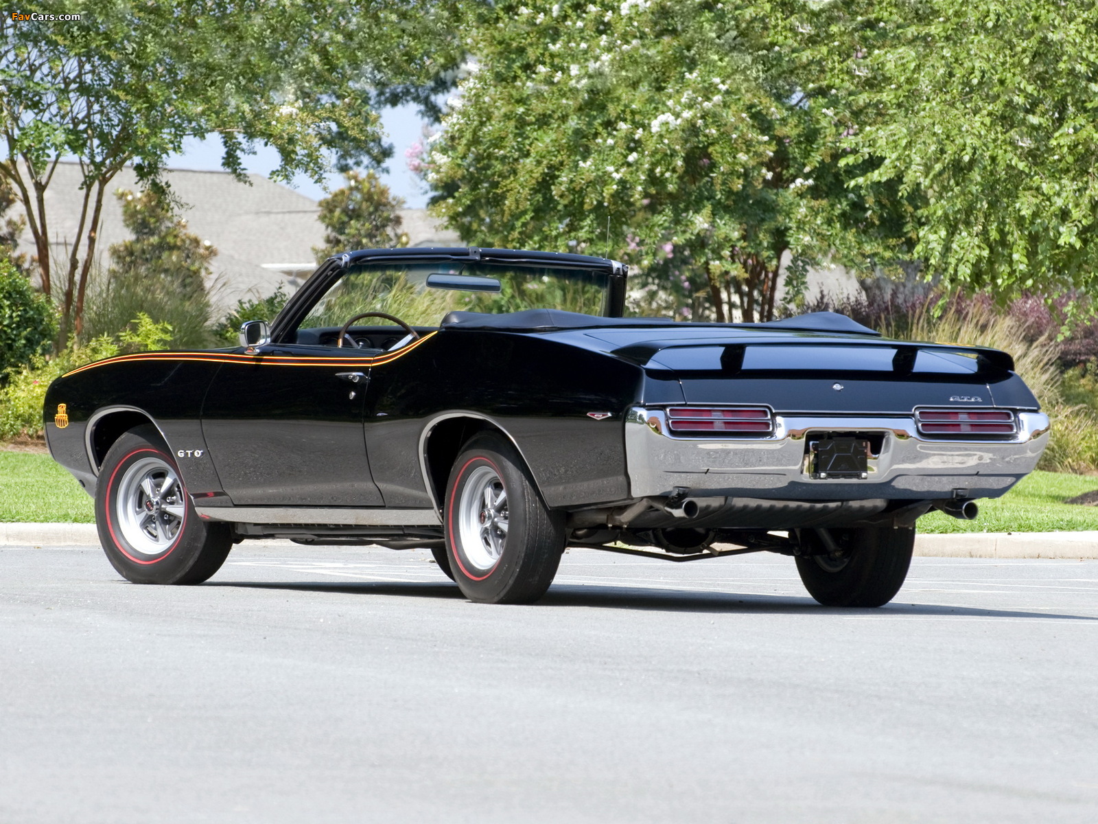 Pontiac GTO Ram Air IV Judge Convertible 1969 images (1600 x 1200)