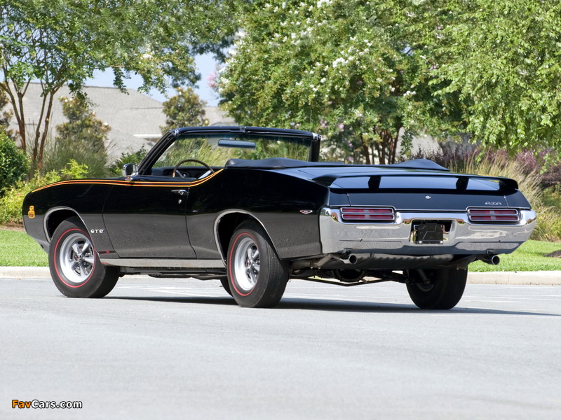 Pontiac GTO Ram Air IV Judge Convertible 1969 images (800 x 600)