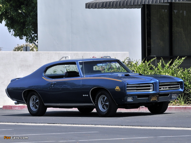 Pontiac GTO The Judge Coupe Hardtop 1969 photos (800 x 600)