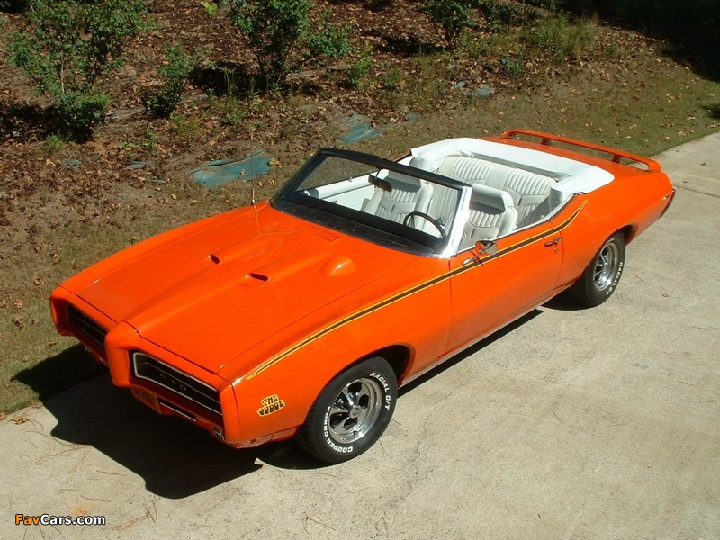 Pontiac GTO The Judge Convertible (4267) 1969 wallpapers (800 x 600)