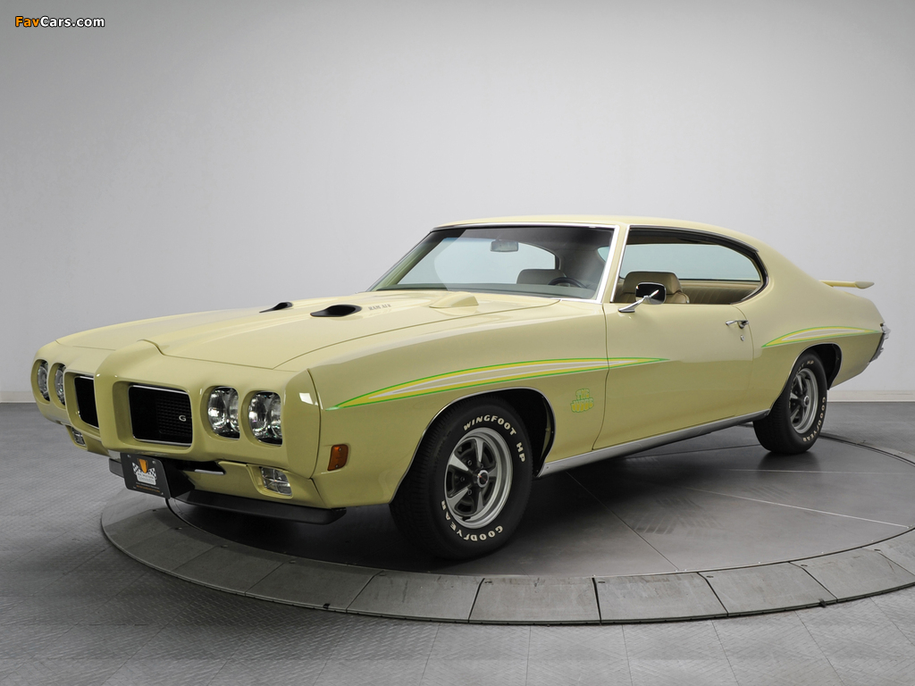 Pontiac GTO The Judge Hardtop Coupe (4237) 1970 pictures (1024 x 768)