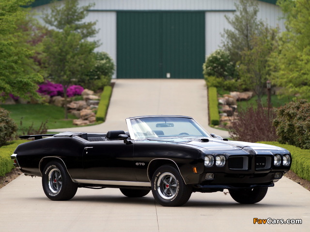 Pontiac GTO Convertible (4267) 1970 pictures (640 x 480)