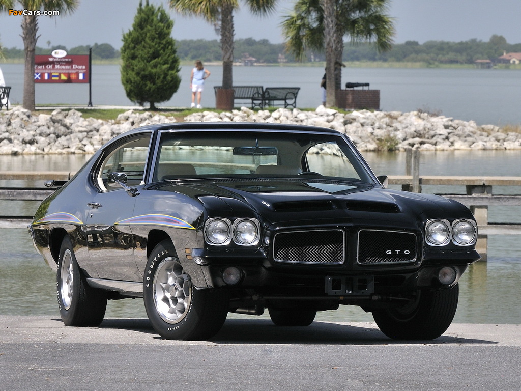 Pontiac GTO The Judge Hardtop Coupe 1971 images (1024 x 768)