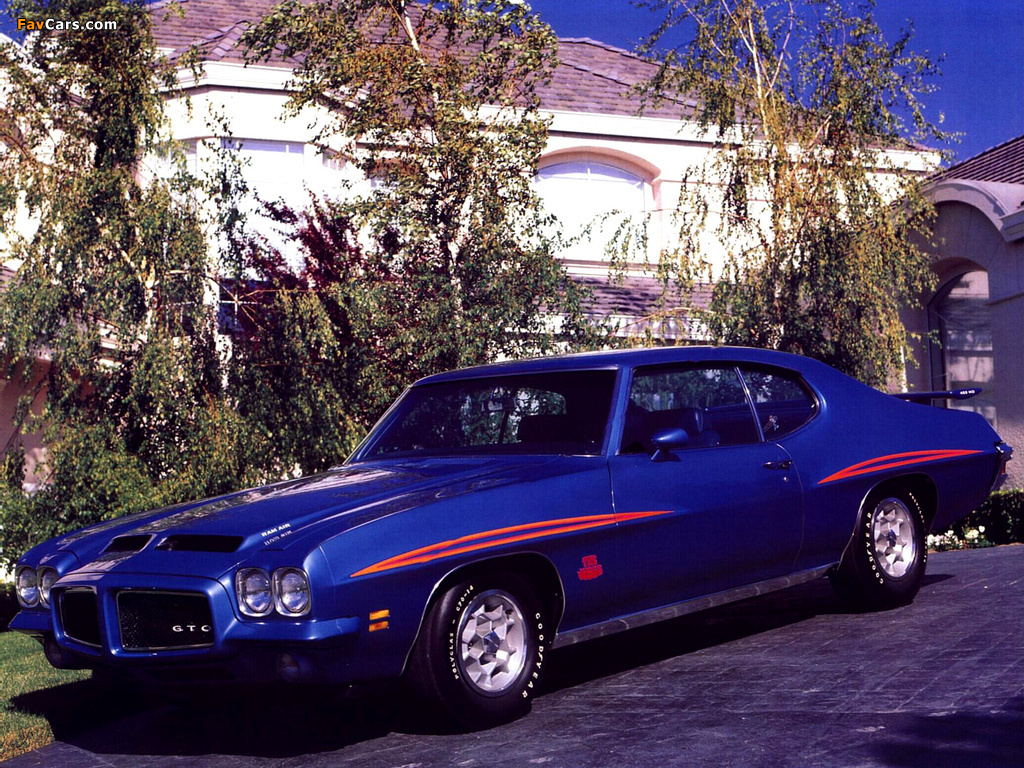 Pontiac GTO The Judge Hardtop Coupe 1971 photos (1024 x 768)