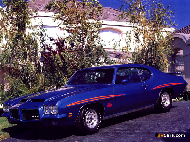 Pontiac GTO The Judge Hardtop Coupe 1971 photos (640 x 480)