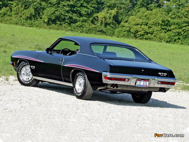 Pontiac GTO The Judge Hardtop Coupe 1971 pictures (640 x 480)