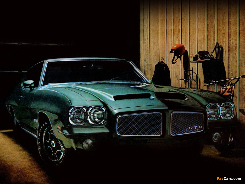 Pontiac GTO Coupe Hardtop 1971 pictures (1024 x 768)