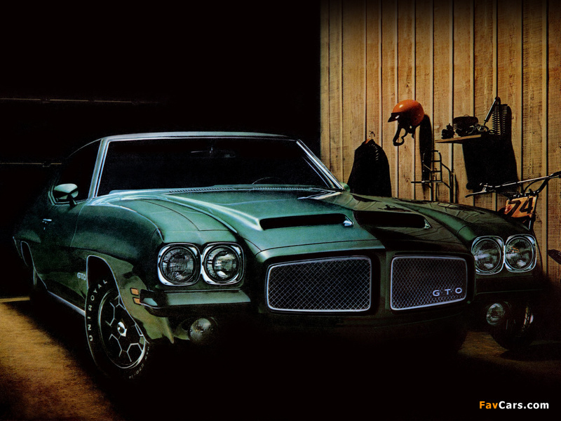 Pontiac GTO Coupe Hardtop 1971 pictures (800 x 600)