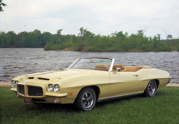 Pontiac GTO Convertible 1971 pictures