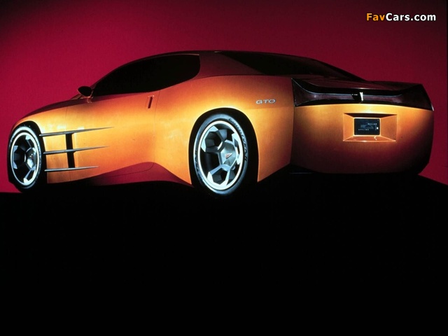 Pontiac GTO Concept 1999 photos (640 x 480)