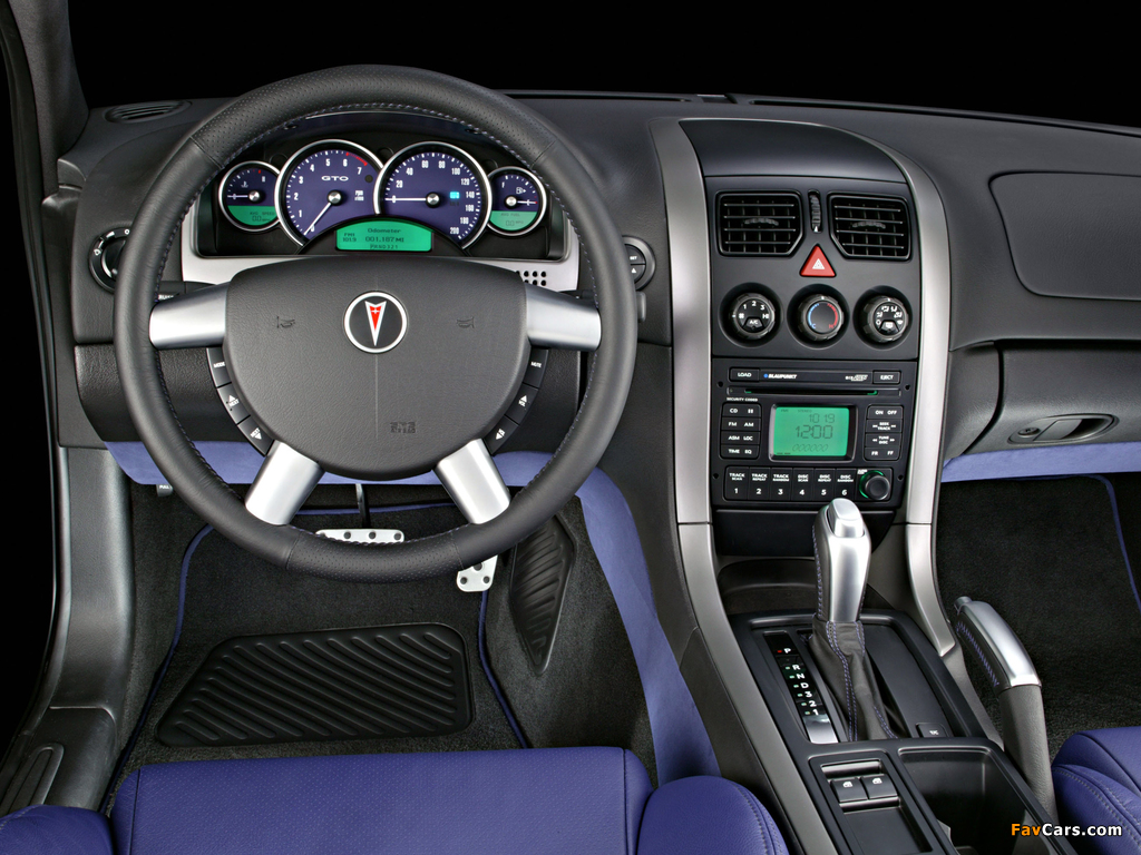 Pontiac GTO 2004–05 images (1024 x 768)
