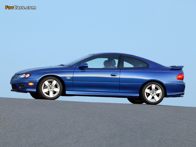 Pontiac GTO 2004–05 wallpapers (640 x 480)