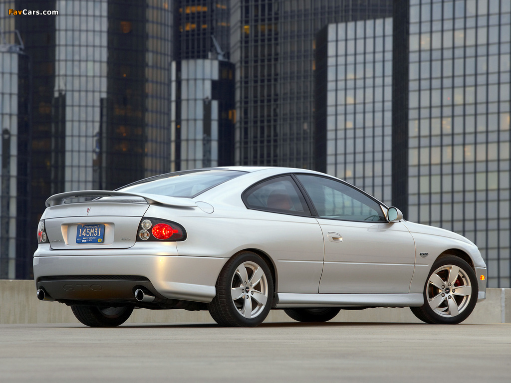 Pontiac GTO 2005–06 images (1024 x 768)