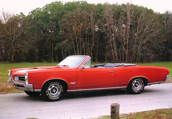 Pontiac Tempest GTO Convertible 1966 wallpapers