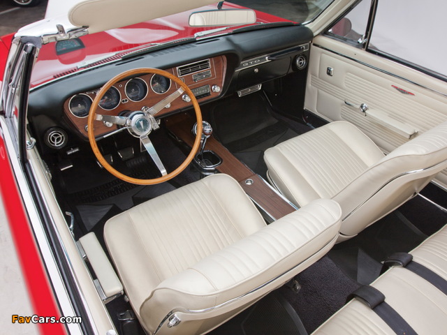 Pontiac Tempest GTO Convertible 1967 wallpapers (640 x 480)