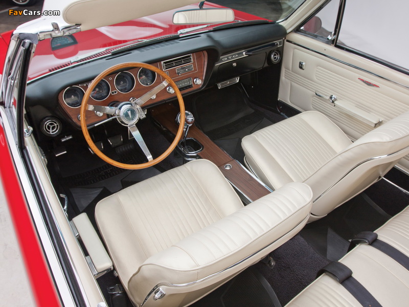 Pontiac Tempest GTO Convertible 1967 wallpapers (800 x 600)