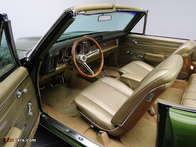 Pontiac GTO Convertible 1968 wallpapers (640 x 480)