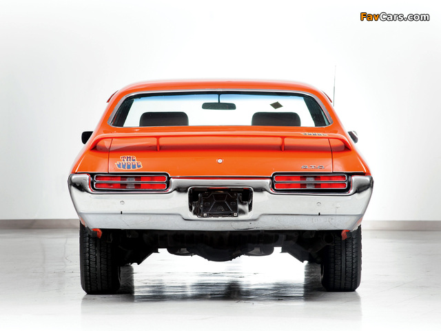 Pontiac GTO The Judge Coupe Hardtop 1969 wallpapers (640 x 480)