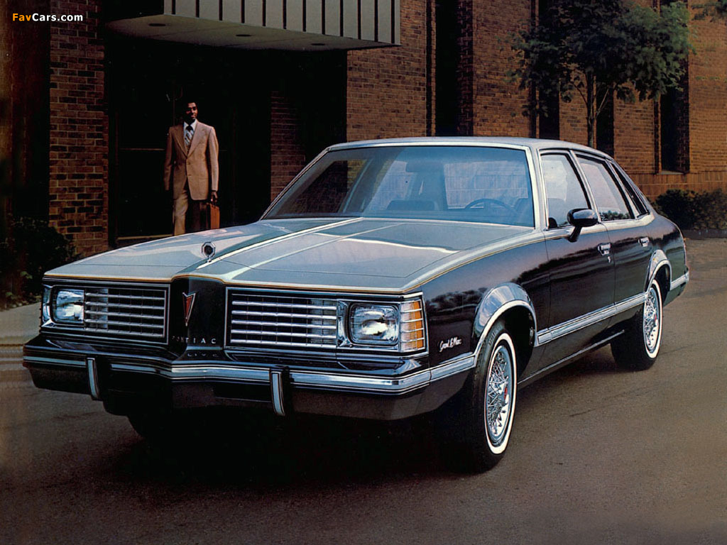 Photos of Pontiac Grand LeMans Sedan 1980 (1024 x 768)