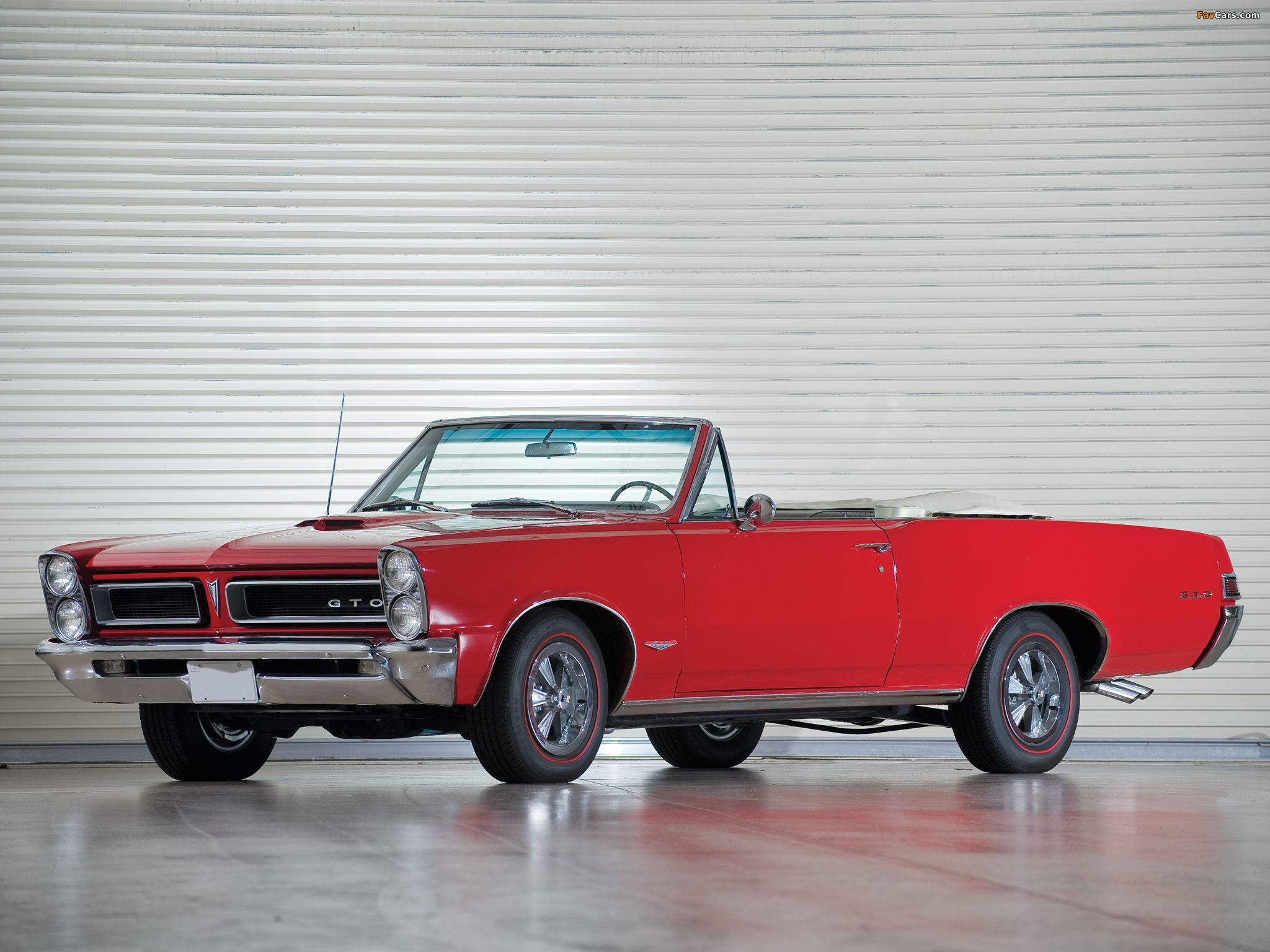 Pontiac Tempest LeMans GTO Convertible 1965 wallpapers (2048 x 1536)