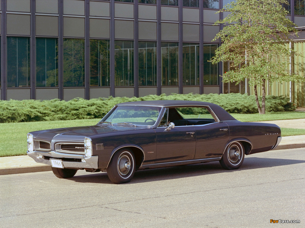 Pontiac Tempest LeMans Hardtop Sedan (23739) 1966 wallpapers (1024 x 768)