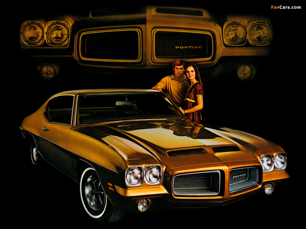 Pontiac LeMans Hardtop Coupe with endura-bumper option 1972 images (1024 x 768)