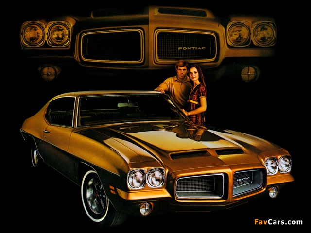 Pontiac LeMans Hardtop Coupe with endura-bumper option 1972 images (640 x 480)
