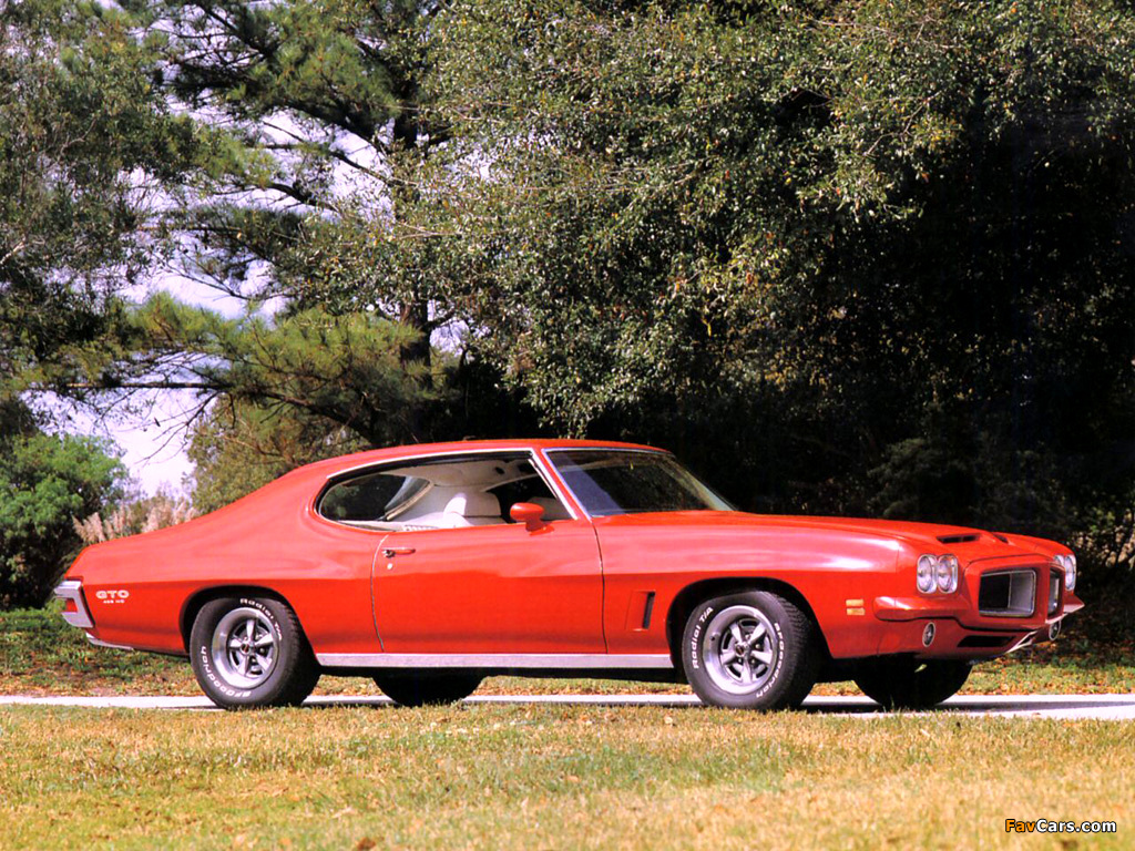 Pontiac LeMans GTO Hardtop Coupe (D37) 1972 images (1024 x 768)