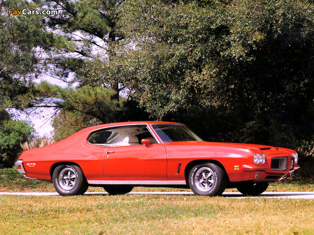 Pontiac LeMans GTO Hardtop Coupe (D37) 1972 images (640 x 480)