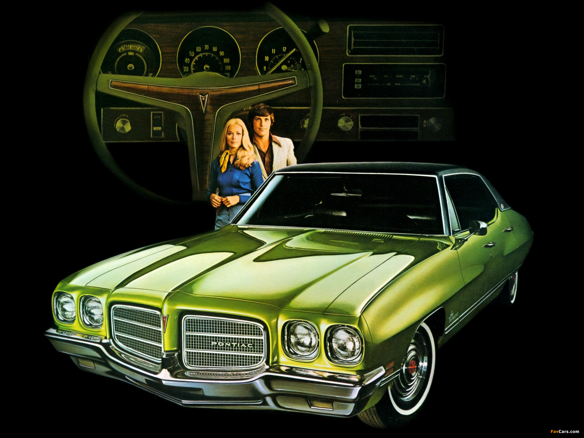 Pontiac Luxury LeMans Hardtop Sedan (G39) 1972 photos (2048 x 1536)