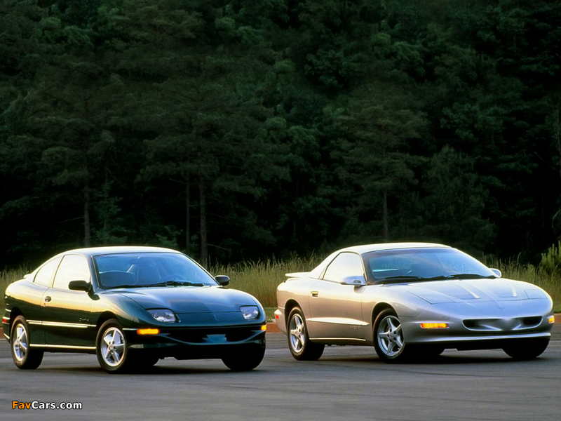 Pontiac Sunfire Coupe & Firebird 1996 images (800 x 600)