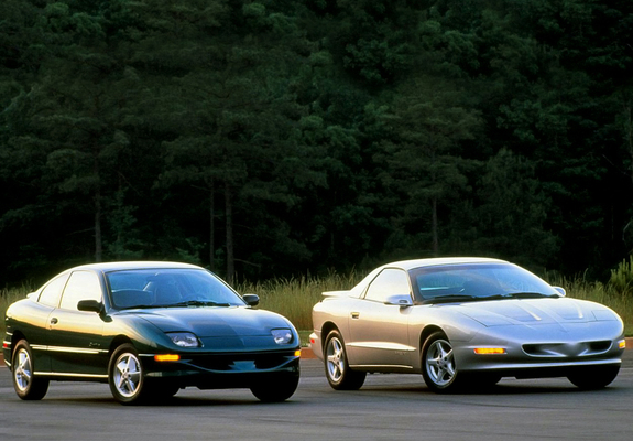 Pontiac Sunfire Coupe & Firebird 1996 images