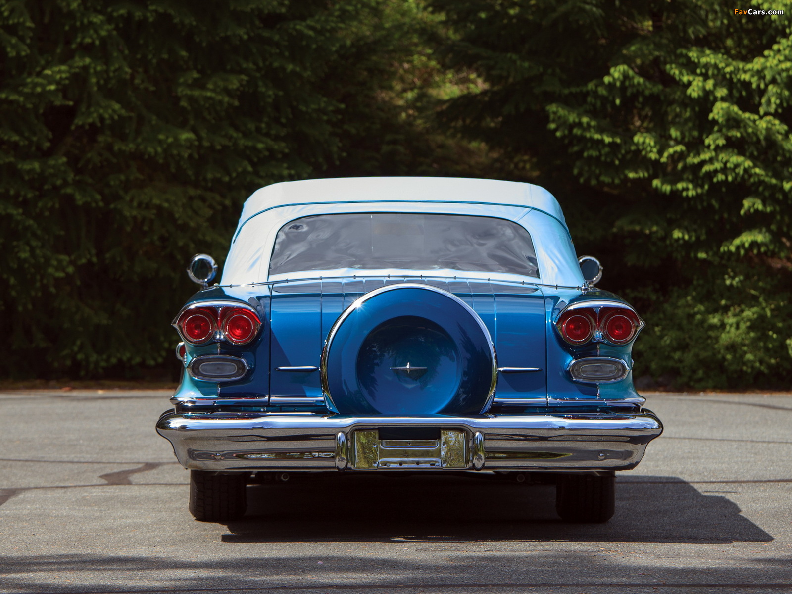 Pontiac Parisienne Convertible 1958 pictures (1600 x 1200)