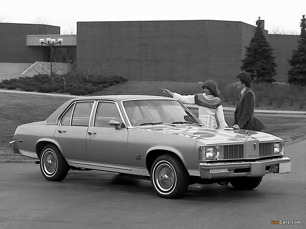 Pontiac Phoenix Sedan (X69) 1977 photos (1024 x 768)