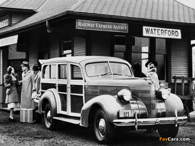 Pontiac Quality Six Station Wagon 1939 wallpapers (640 x 480)
