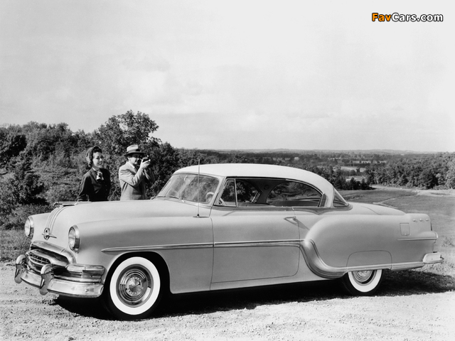 Pictures of Pontiac Star Chief Custom Catalina Coupe (2837SD) 1954 (640 x 480)